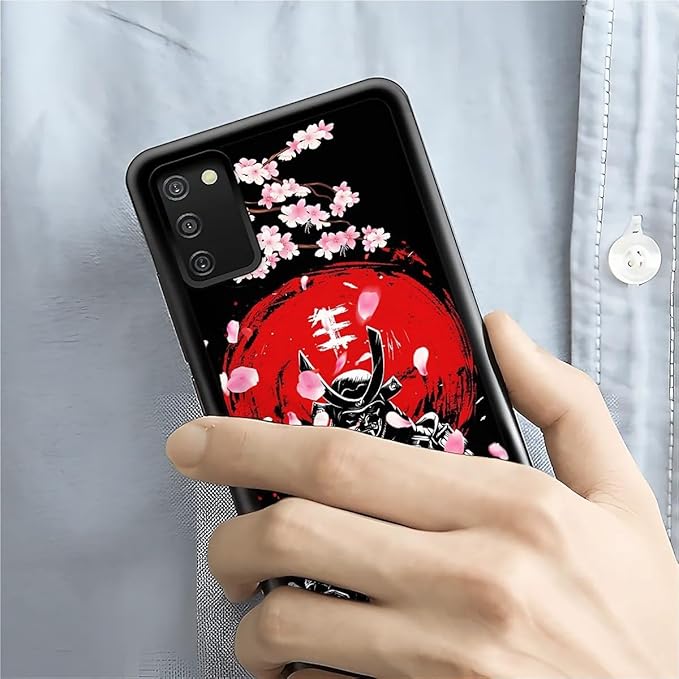 for Samsung Galaxy S20 FE Case, Sakura Japanese Samurai Pattern Graphic Design Girl Boy Soft Silicone Hard Acrylic Shock Protection for Samsung Galaxy S20 FE
