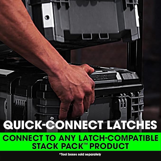 FLEX STACK PACK Storage System 2-Drawer Tool Box - FS1106