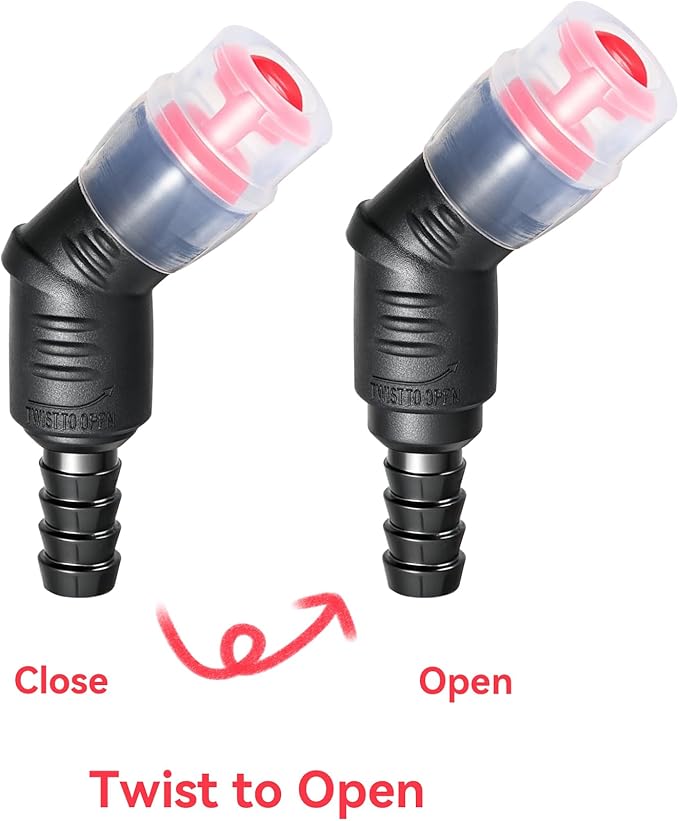 Switch Bite Valve Tube Nozzle Replacement Kit, Compatible with Hydration Packs