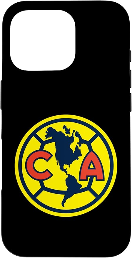 Club America Classic Crest Circle with Americas Map Case for iPhone 16 Pro