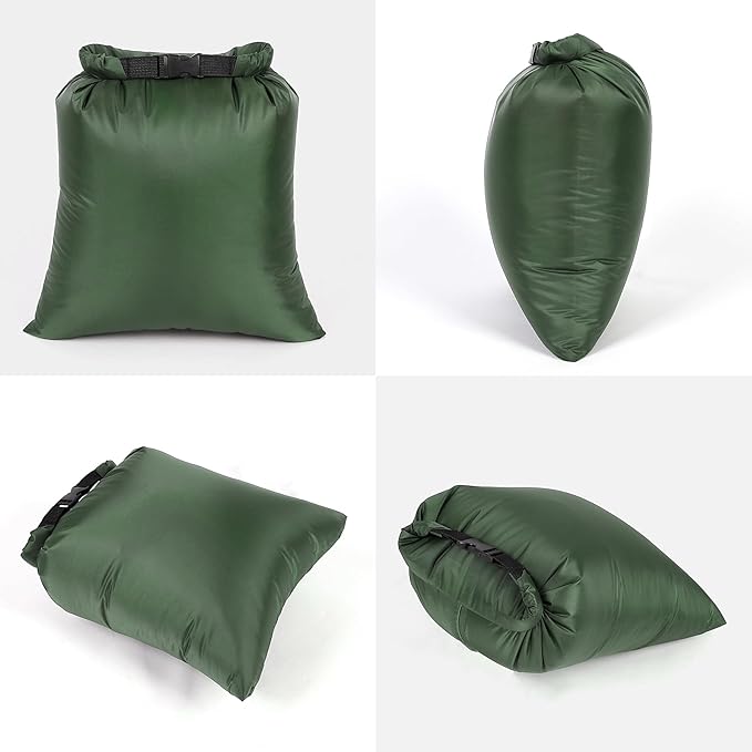 Dry Bags Waterproof Set, 6-Pack Ultralight Waterproof Bags Small Stuff Sack Water Proof Bag Dry Sacks, Outdoor Dry Bag Keep Gear Dry for Backpacking Hiking Boating Camping Travel