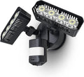 SANSI 36W 3600LM LED Motion Sensor Outdoor Light, 50,000 Hrs Lifespan Security Light, 350W Equiv 5000K Dusk to Dawn IP65 Flood Light, Super Bright for Backyard, Black, Bright Series, not Solar