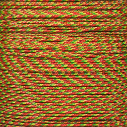 Paracord Planet 95lb Paracord – 1 Strand Type I Parachute Cord for Outdoors and DIY – Starburst (25 ft)