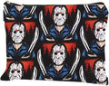 Horror Themed Makeup Bag with Zipper, Multi-Functional Portable Toiletry Bag for Travel, Vacation, Business, Fitness, Camping & Outdoor Use, Unisex Adult Gift, Playful Accessory (F0170)