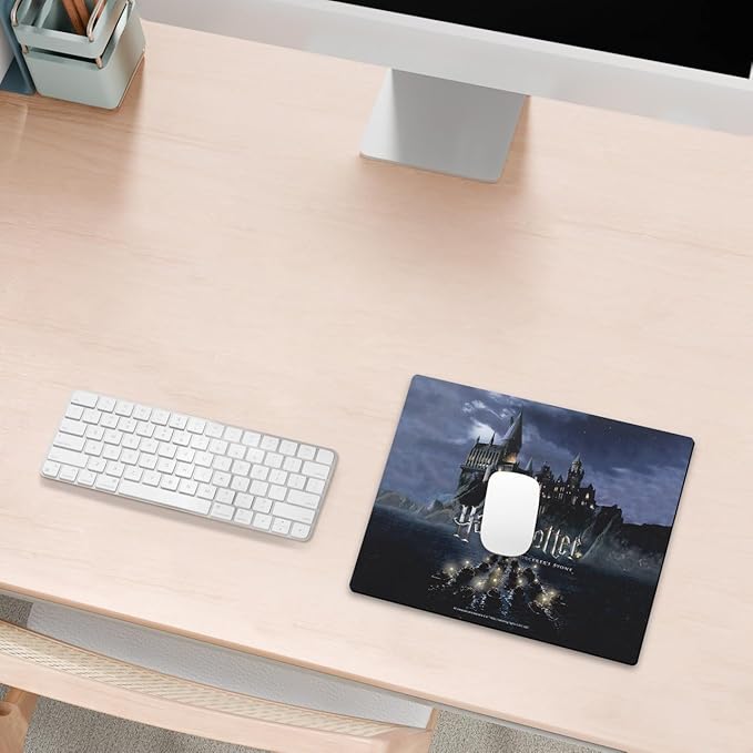 Head Case Designs Officially Licensed Harry Potter Castle Graphics 9.84 x 11.81 x 0.12 inches (250 x 300 mm) - S Gaming Office Desk PC Keyboard Mouse Mat Pad