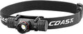 Coast XPH25R 410 Lumen USB Rechargeable-Dual Power LED Headlamp with Pure Beam Twist Focus and Magnetic Base
