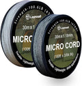 Micro Paracord, 1.18mm x 100ft Thin Mini Utility Braided Small Paracord for Crafting, DIY Project, Camping and More