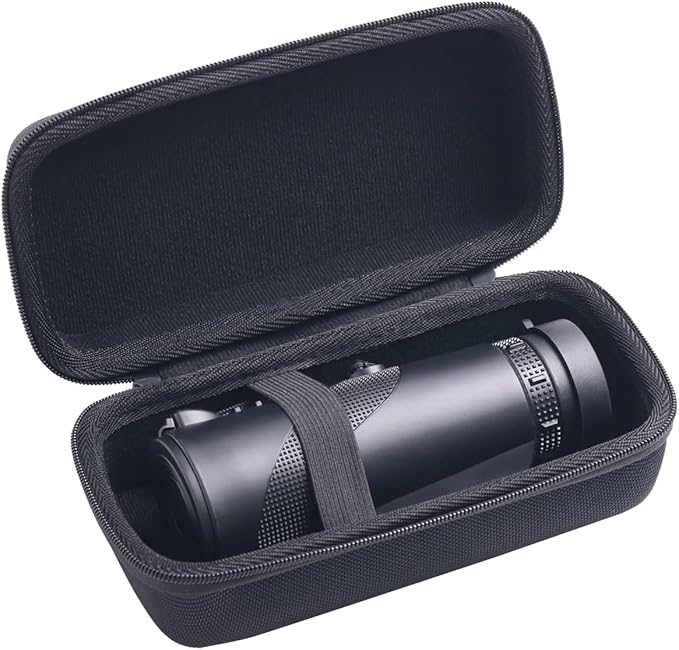 Hard Protective Travel Case Compatible with Gosky 12x55 High Definition Monocular/Wingspan Optics Explorer High Powered 12X50 Monocular