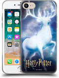 Head Case Designs Officially Licensed Harry Potter Stag Patronus Prisoner of Azkaban II Gel Case [Military Grade Protection] Compatible with Apple iPhone 7/8 / SE 2020 & and Compatible with MagSafe
