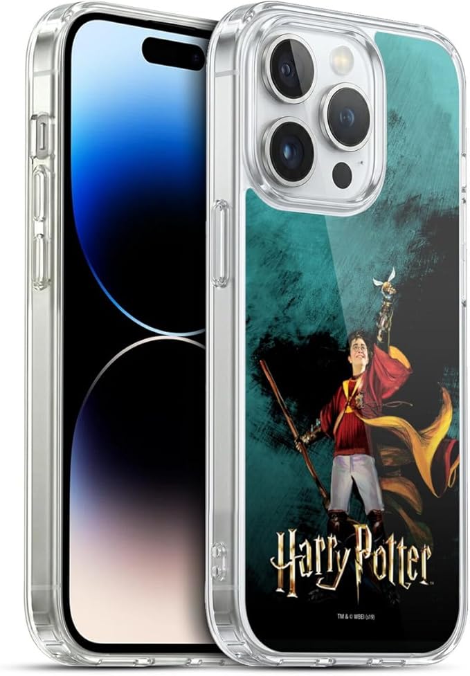 Head Case Designs Officially Licensed Harry Potter Quidditch 3 Prisoner of Azkaban II Gel Case [Military Grade Protection] Compatible with Apple iPhone 13 Pro and Compatible with MagSafe