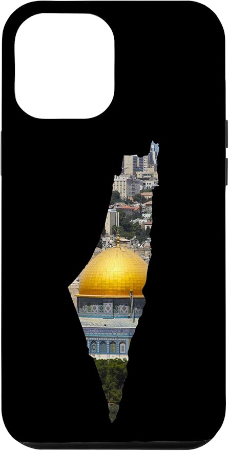 Palestinian Map Al Aqsa Jerusalem in Palestine Case for iPhone 12 Pro Max