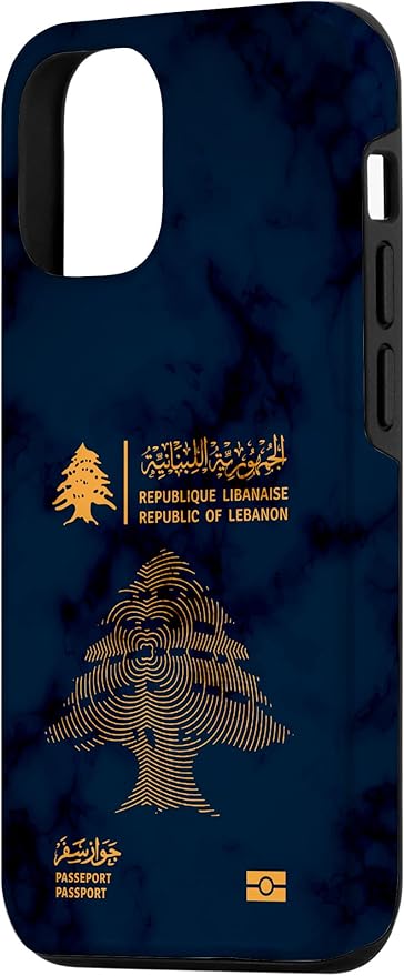Lebanon,Lebanon Passport,Lebanon Flag,Lebanon map. Case for iPhone 12/12 Pro