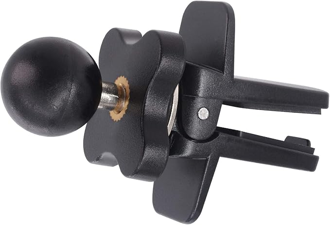 for Garmin Air Vent Mount Holder - 17mm Ball Phone/GPS Vent Mount Base with Silicone Clip & Adjustable Knob for Garmin Nuvi Drive Drivesmart Dezl Zumo Driveassist DriveLuxe StreetPilot RV