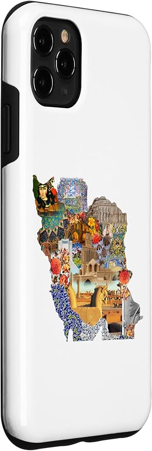 Map of Persian empire, Iran Map Case for iPhone 11 Pro Max