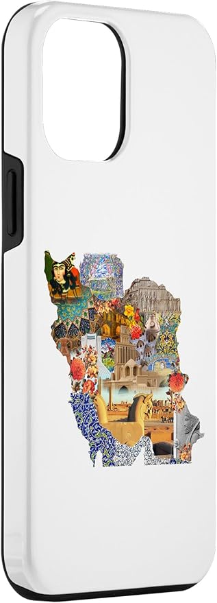 Map of Persian empire, Iran Map Case for iPhone 12 Pro Max