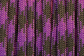 BORED? PARACORD! 550 lb Paracord – Ideal for Crafting, DIY Projects, Camping, Military & Active Outdoors – 300+ Colors – Tactical Parachute Cord Type III – Strong - BlackBerry 50 Feet
