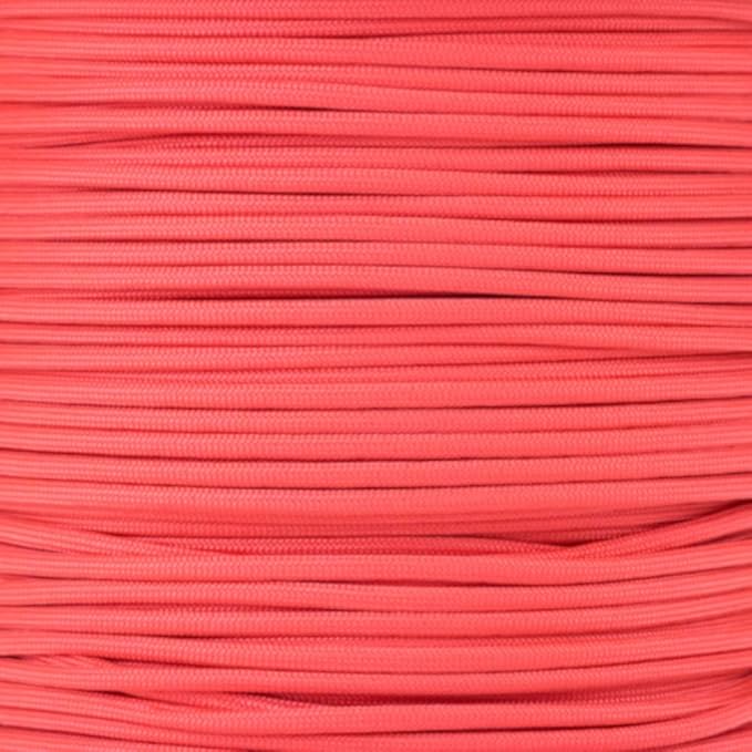 Paracord Planet Solid Color 550lb Paracord – 7 Strand Type III Nylon Cord for Indoor and Outdoor Tasks – Salmon (1,000 ft)