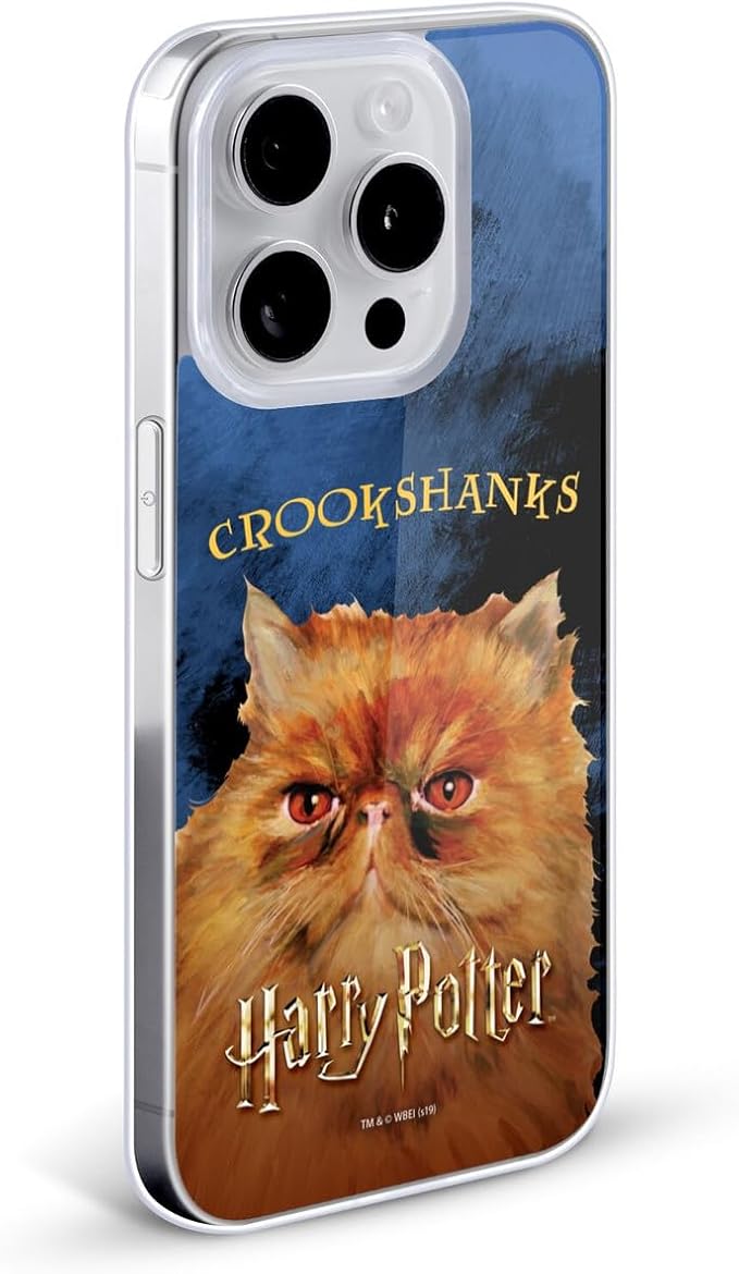 Head Case Designs Officially Licensed Harry Potter Crookshanks Prisoner of Azkaban II Gel Case [Military Grade Protection] Compatible with Apple iPhone 13 Pro and Compatible with MagSafe