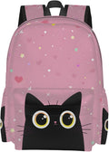 cfpolar 17 Inch Backpack Cute Cartoon Cats Laptop Bag Shoulder Bag School Bookbag Casual Daypack For Boys Girls,A-13