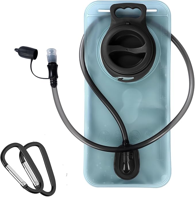 HEIKLN Hydration Bladder 1.5L-2L-2.5L-3L,Leak Proof Water Reservoir, BPA Free Military Water Storage Bladder Bag Hydration Pack Replacement Easy Clean for Bicycling Hiking Camping Hunting Running
