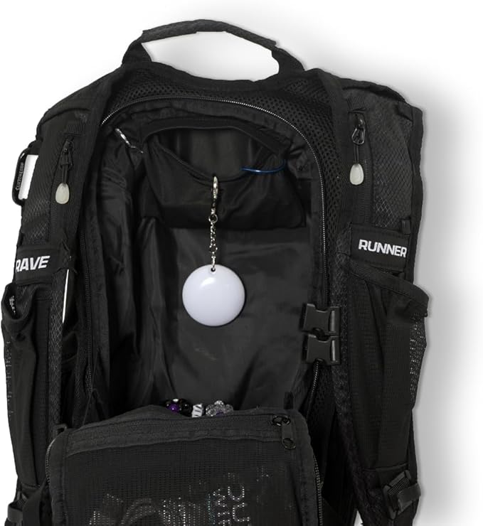 RAVERUNNER® Anti-Theft Hydration Backpack | Festival Approved Rave Backpack for Concert Goers, Leak-Free Festival Water Backpack for EDC, Rave Hydration Pack