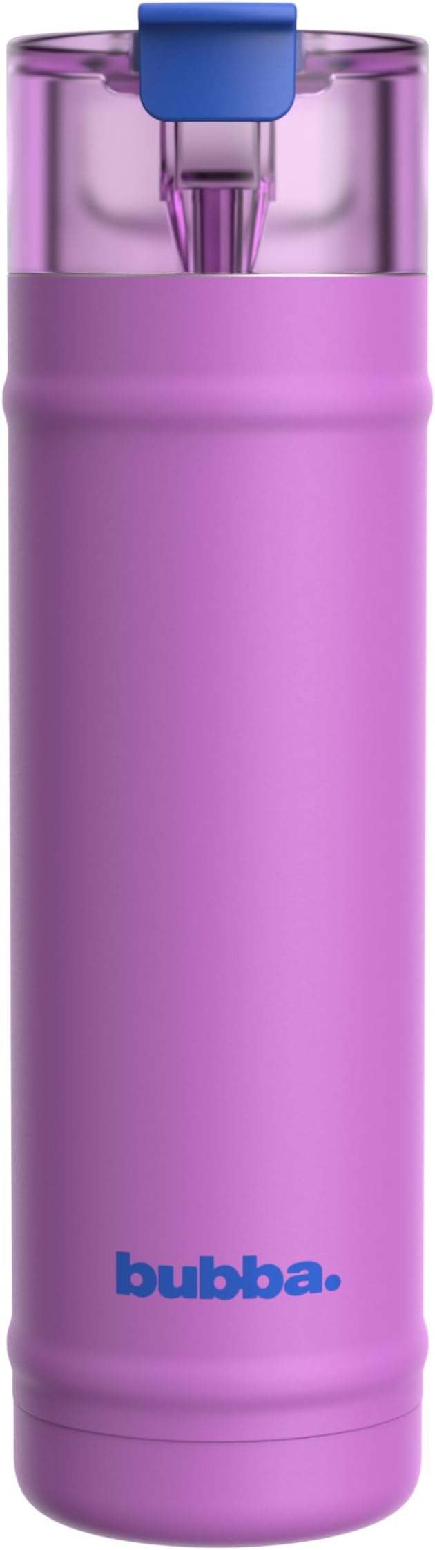 bubba 24 oz Dualsip Insulated Stainless Steel Water Bottle with Straw - Reusable, Leakproof, Lightweight, Dishwasher Safe, Lead-Free and BPA-Free, Moodbooster