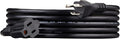 Amazon Basics Extension Cord, 10 Ft, 3 Prong Outlet Extender, Indoor, 13 Amps, 125V, Black