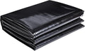 ToLanbbt Pond Liner 10 FT x 10 FT HDPE Pond Liners, 20 Mil UV Resistant Preformed Pond Liner Easy Cutting, Pond Liner for Natural Looking Ponds, Waterfall, Koi Pondsand Water Garden (Black)