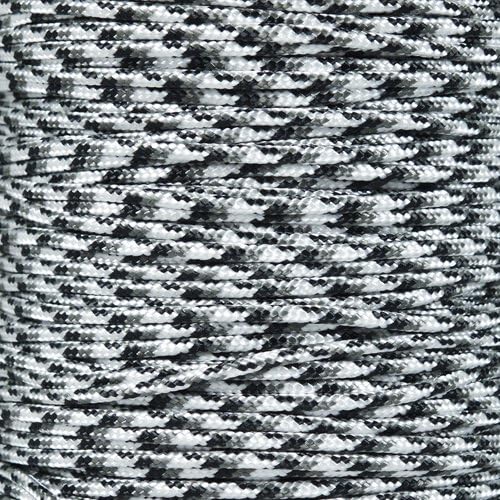 Paracord Planet 325 Paracord – 3 mm Type II Nylon Parachute Cord with 3 Inner Strands (Urban Camo, 250ft)