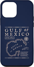 Gulf of Mexico 1672 Historic Map Case for iPhone 12 mini
