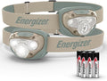 Energizer LED Headlamp PRO (2-Pack), IPX4 Water Resistant Headlamps, High-Performance Head Light for Outdoors, Camping, Running, Storm, Survival LED Light for Emergencies (Batteries Included)