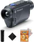 Pulsar Axion XQ19 Compact Thermal Imaging Monocular - High Sensitivity & Vision monocular with Pulsar APS 3 Battery, 1 Pair of Air Activated Hot Hand Warmers, & Microfiber Cleaning Cloth - Bundle Kit