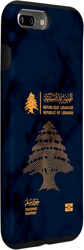 Lebanon,Lebanon Passport,Lebanon Flag,Lebanon map. Case for iPhone 7 Plus/8 Plus