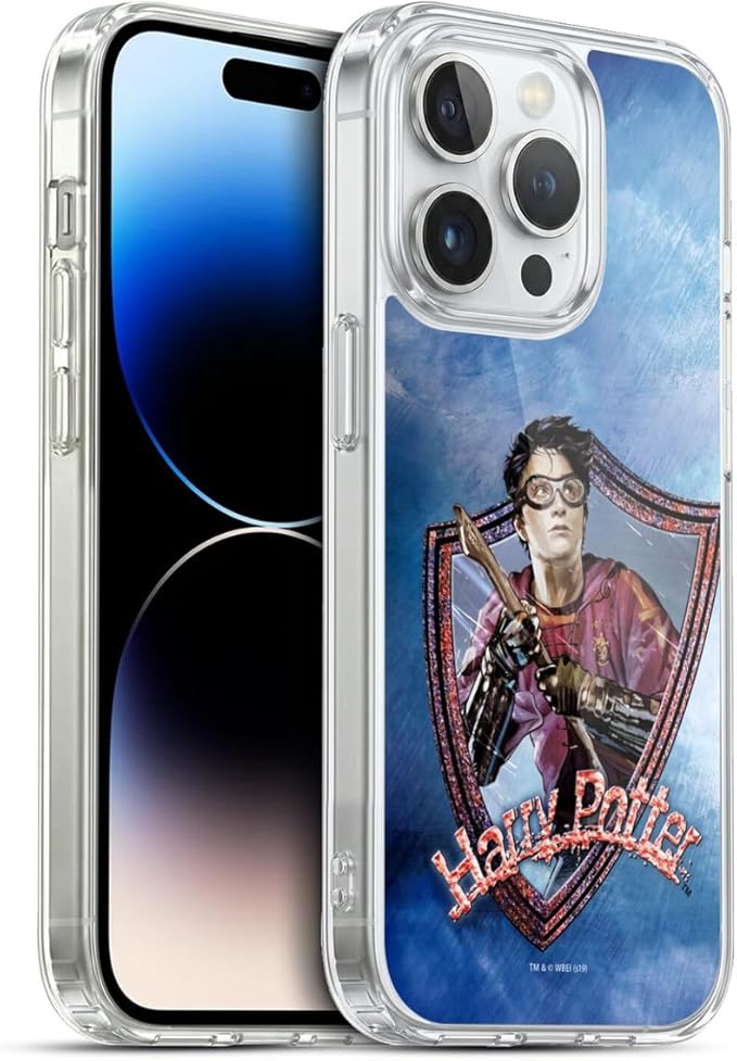 Head Case Designs Officially Licensed Harry Potter Quidditch 2 Prisoner of Azkaban II Gel Case [Military Grade Protection] Compatible with Apple iPhone 13 Pro and Compatible with MagSafe