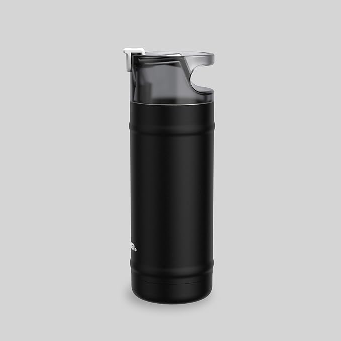 bubba 18 oz Dualsip Insulated Stainless Steel Water Bottle with Straw - Reusable, Leakproof, Lightweight, Dishwasher Safe, Lead-Free and BPA-Free, Office Siren