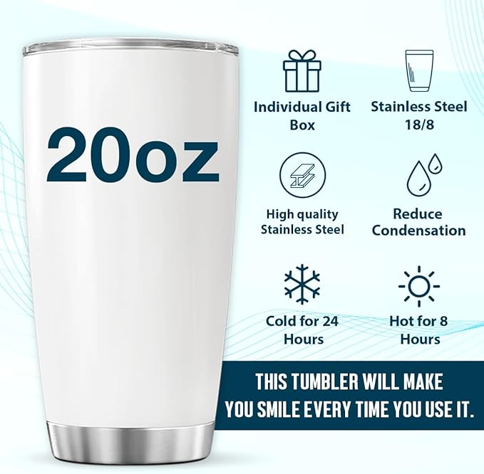 CUBICER Chaos Coordinator Quote Stainless Steel Tumbler 20 Oz Inspirational Funny Gift For Moms Teachers Nurses Workers Cool Insulated Mug Hot Travel Outdoor Iced Heat Bottle