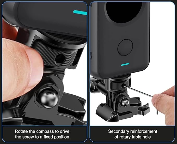 Aluminum Camera Tripod Adapter 1/4"-20 Conversion Adapter Mounts Compatible with Gopro Action Cameras Insta360 and Other Standard 1/4 Accessories, Quarter Inch Mount Adapter (Type CC)