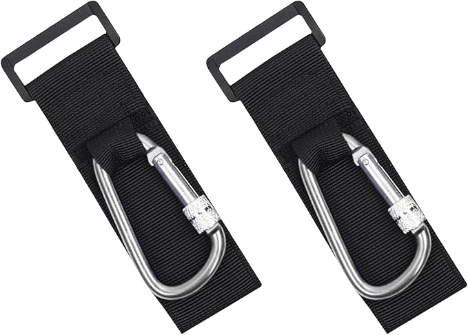2 Pack UTV Hook for Hanging Headsets, Helmet and Goggles, Multipurpose Carabiners for Motorcycle Bicycle Stroller Electric Scooter Owner Fits 1.5-2.0" SXS Roll Cage Accessory Hook Hanger