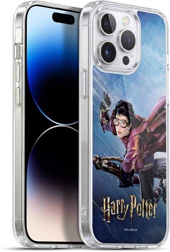 Head Case Designs Officially Licensed Harry Potter Quidditch 1 Prisoner of Azkaban II Gel Case [Military Grade Protection] Compatible with Apple iPhone 13 Pro Max and Compatible with MagSafe