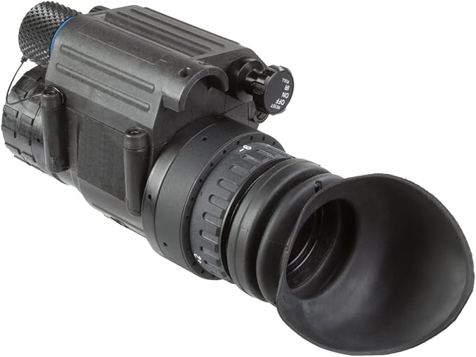 AGM Global Vision PVS-14E Enhanced Night Vision Monocular with FOM 2200+ Gen 3 Auto-Gated, P45-White Phosphor IIT, Auto Shut-Off, Manual Gain, Built-in IR Illuminator, Military-Grade NVG Made in USA