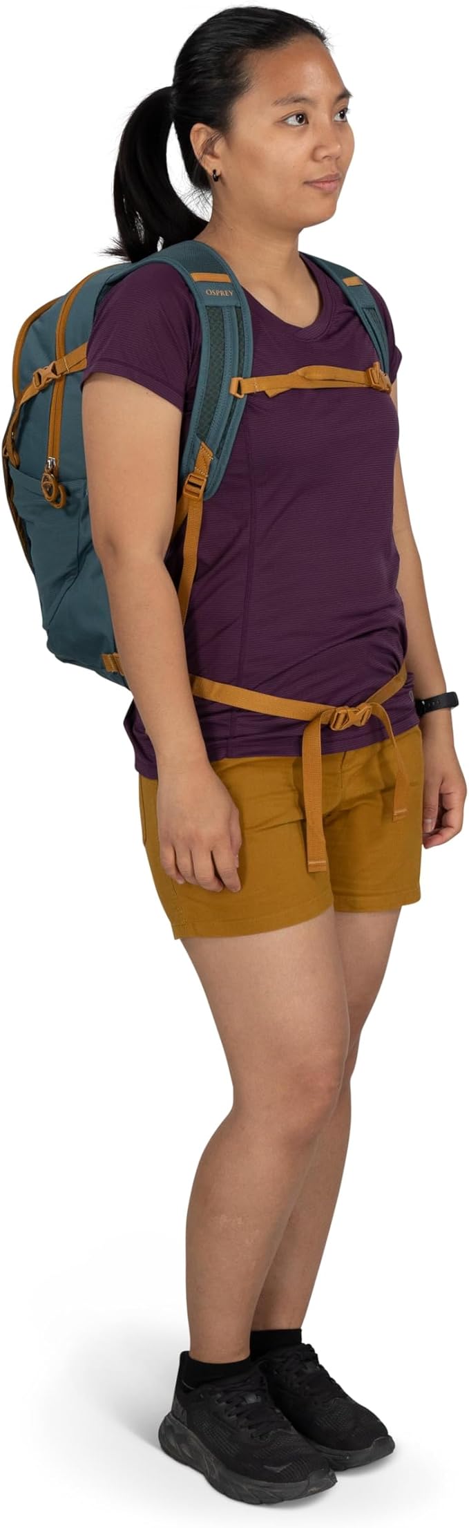 Osprey Daylite Plus Commuter Backpack - Everyday Pack with Laptop Sleeve, Bottle Pockets, and Extra Storage, Iris Pink