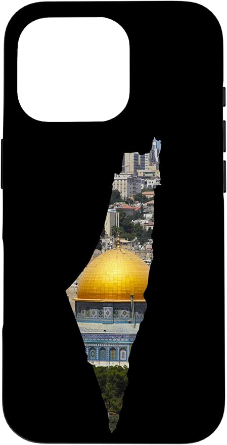Palestinian Map Al Aqsa Jerusalem in Palestine Case for iPhone 16 Pro