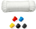 High Tensile Paracord Type III Parachute Cord Reflective Paracord Rope Tactical Paracord for Camping, Survival, Gear Repair & DIY (White, 98 Ft)
