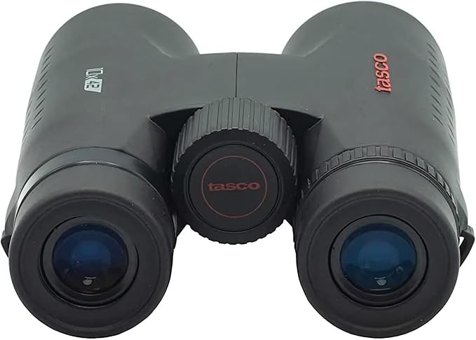 Tasco ES10X42 Essentials Binoculars, 10x42mm, Roof Prism Mc, Black