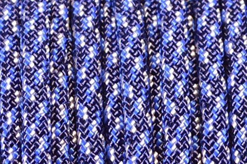 BORED? PARACORD! 550 lb Paracord – Ideal for Crafting, DIY Projects, Camping, Military & Active Outdoors – 300+ Colors – Tactical Parachute Cord Type III – Strong - B Spec Camo 50 Feet