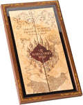 The Noble Collection Harry Potter The Marauder's Map Display Case - Elegant Wooden Case for Marauder's Map - Film Set Movie Props Gifts