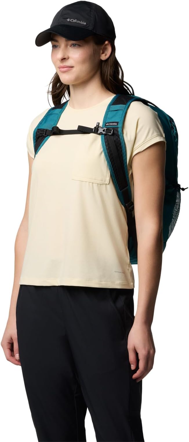 Columbia Unisex Echo Mountain 25L Backpack, River Blue/Black, One Size