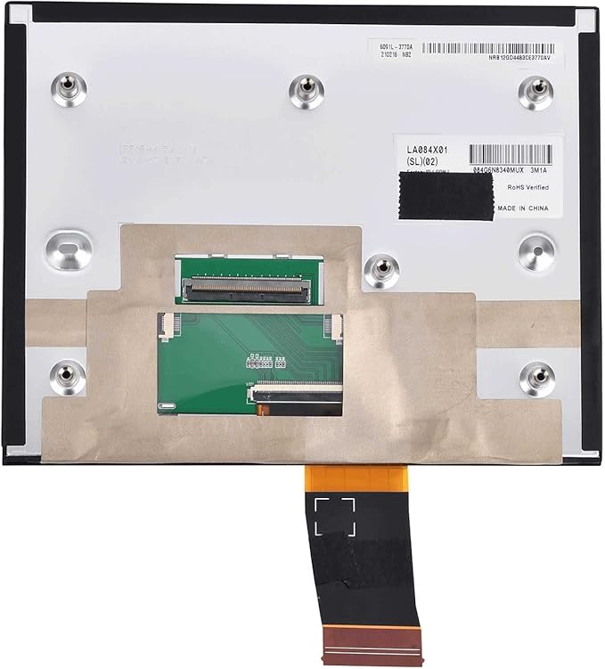 8.4" Uconnect Touch Screen 4C UAQ LCD Monitor Radio Navigation Compatible with Dodge RAM Chrysler Gladiator Compass Wrangler Cherokee Challenger Durango 2017-2022 Replace # LA084X01(SL)(02)