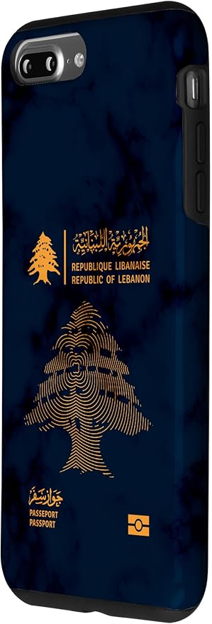 Lebanon,Lebanon Passport,Lebanon Flag,Lebanon map. Case for iPhone 7 Plus/8 Plus