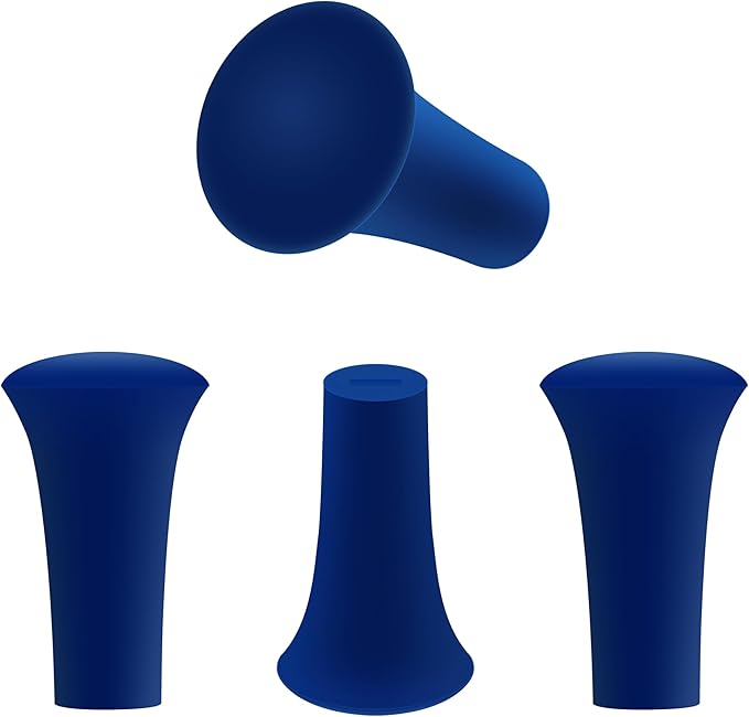 Rubber Cap for X-Grip Mount Holder Compatible With RAM Bicycle Motorcycle Phone Holder Stand - Non-Slip Bracket Replacement Rap-UN-Cap-BLUEU (4PCS Blue)